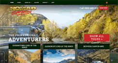 Desktop Screenshot of nomadsafaris.co.nz